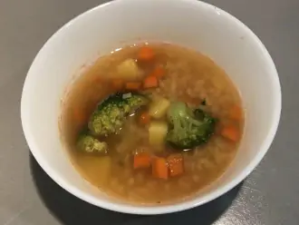 Шаг 6: Постный суп с булгуром готов.