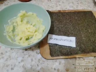 Шаг 4: Пюрерируйте картофель.