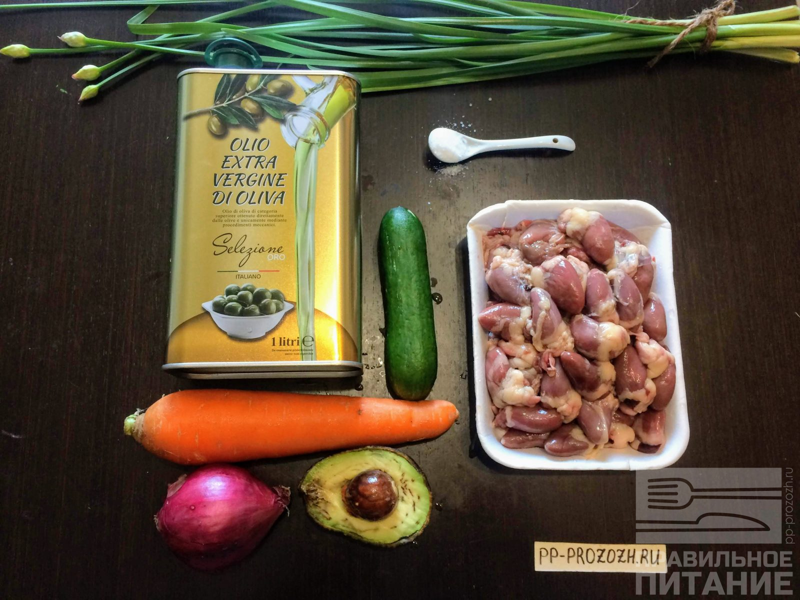 Салат «Сердцеедка» из куриных сердечек - пошаговый рецепт с фото на Готовим дома